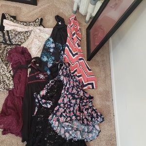 Lot of 8 summer dresses size small